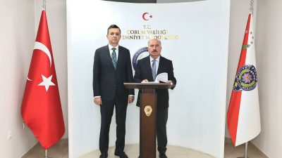 Çorum Valisi Ali Çalgan, İl Emniyet Müdürü olarak göreve başlayan