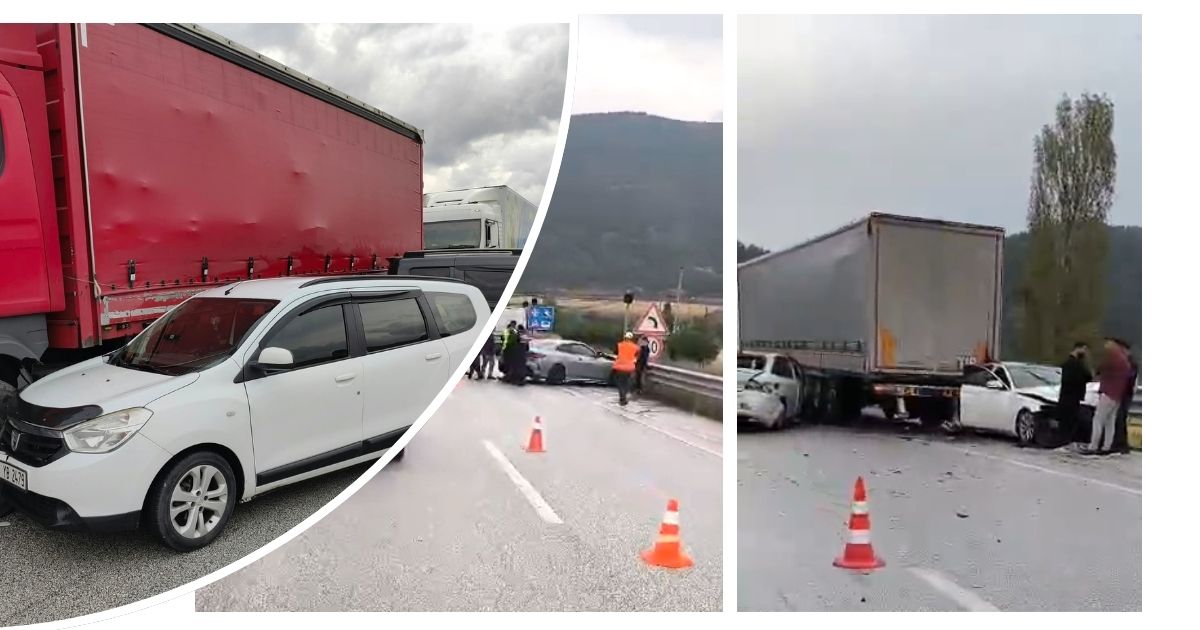 Çorum’da 1 kilometrelik mesafede 3 ayrı kaza meydana geldi: 7