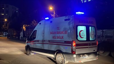 Çorum’da polis ekiplerinin gerçekleştirdiği trafik denetimi sırasında “dur” ihtarına uymayan