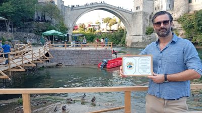 Darel Kapetanović Sağlık ve Barış Ödülü’nün Bosna Hersek’teki temsilcisi oldu