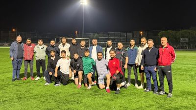AK Parti İl Genel Meclis Üyesi İbrahim Şişli, beraberindeki heyetle
