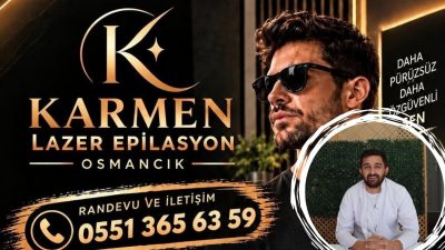 Osmancık’ta erkeklere özel lazer epilasyon hizmeti sunan Karmen Lazer Epilasyon