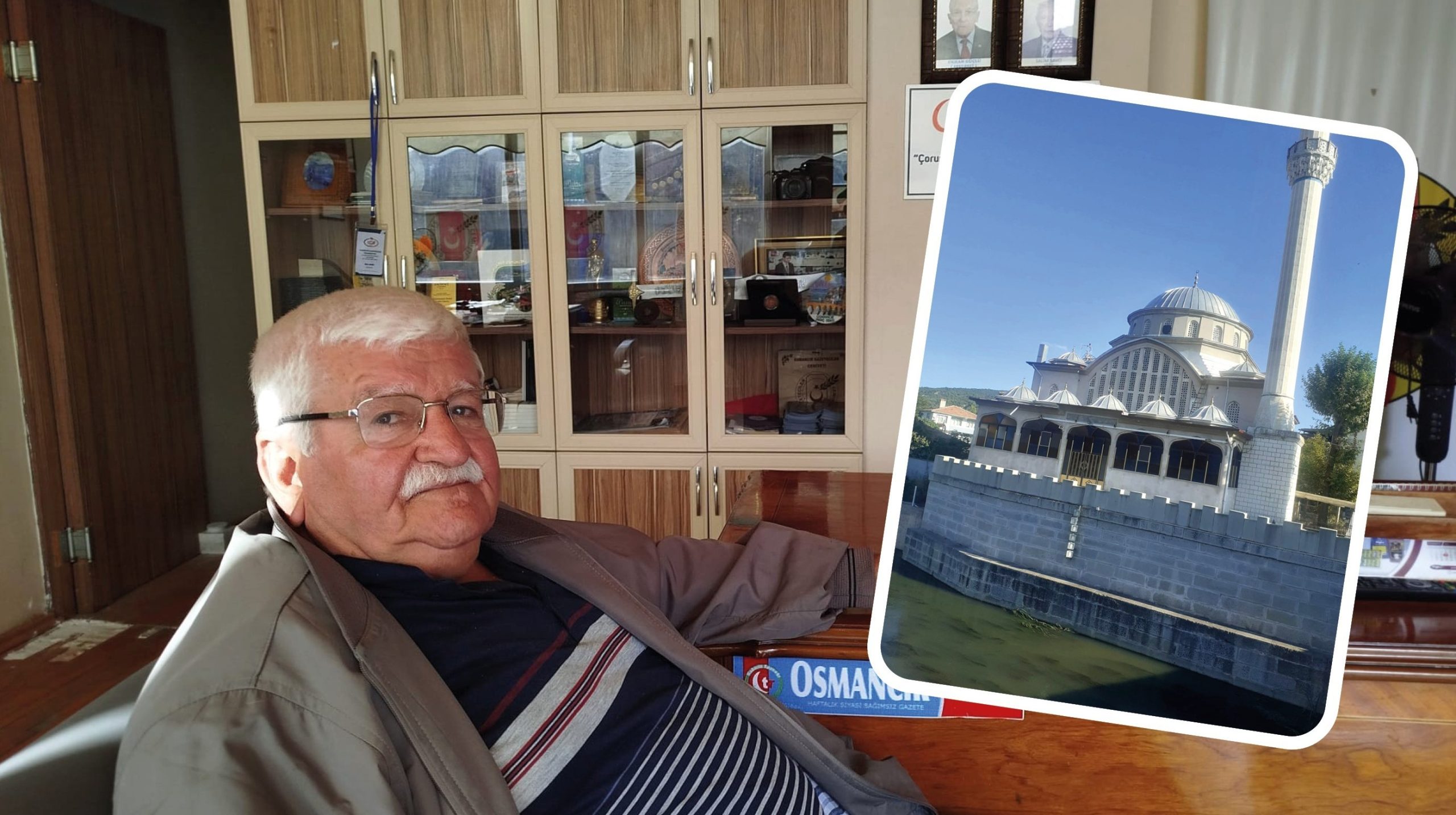 Osmancık’ta deprem analizleri sonucunda ibadete kapatılan Beyazıt Camii’nin yıkılarak yeniden