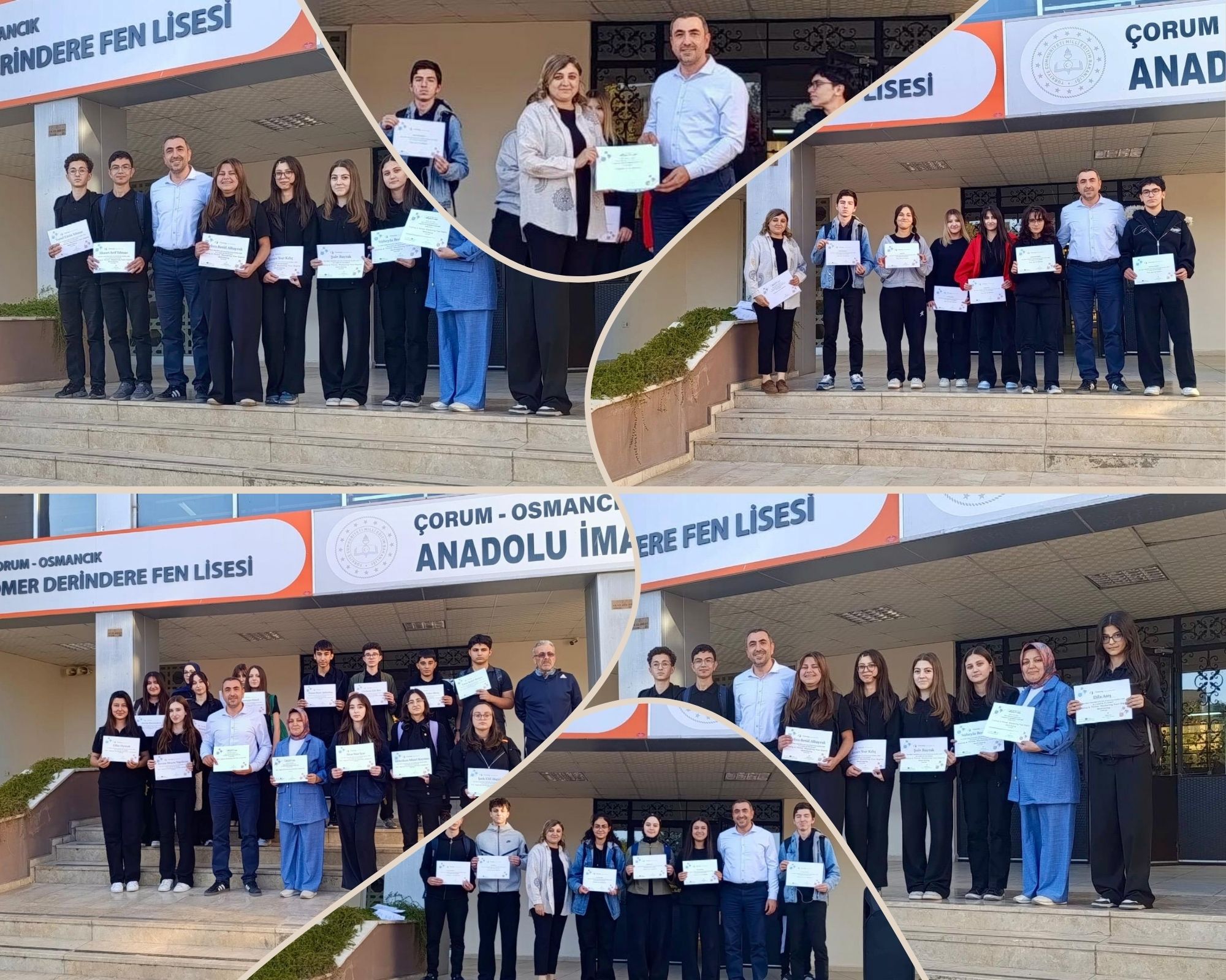Çorum’un Osmancık ilçesindeki Ömer Derindere Fen Lisesi, eTwinning projeleri kapsamında