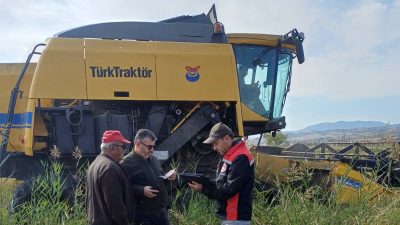 Osmancık’ta hasat sezonunun başlamasıyla birlikte biçerdöver kontrolleri İlçe Tarım ve